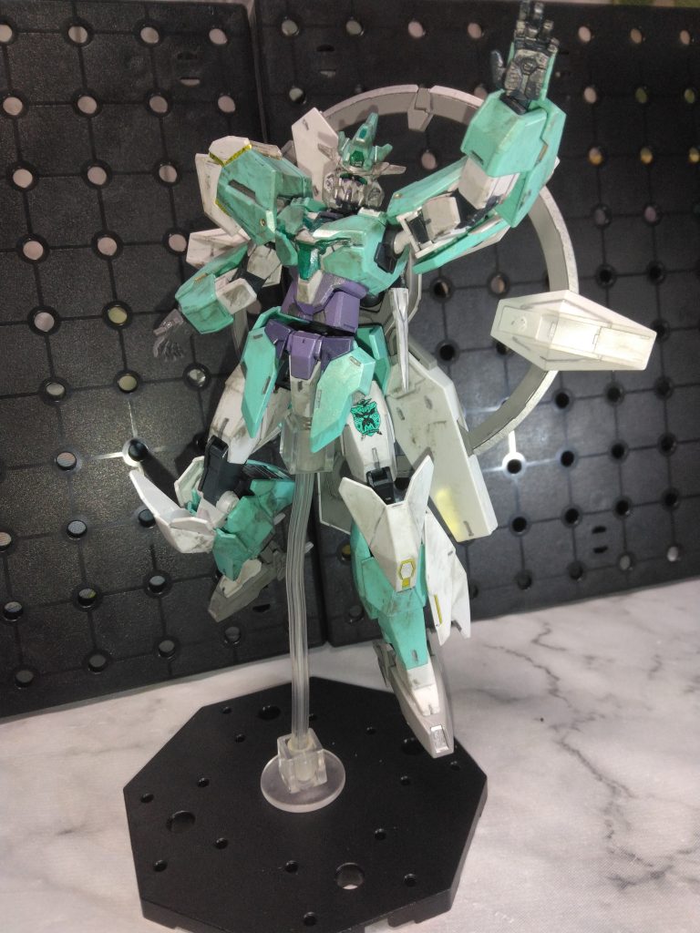 本家ビルドダイバーズの裏側で起きていたヒロトとイヴの話を語るうえで欠かせない約束のアーマー。いつかイヴもキット化してくれたら向かい合わせたい夢😅