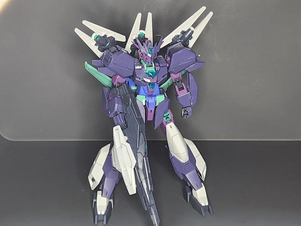 当然プラネットシステム対応。左肩のアーマー接続緩いんで後でトップコート厚めに吹いて太らせます。