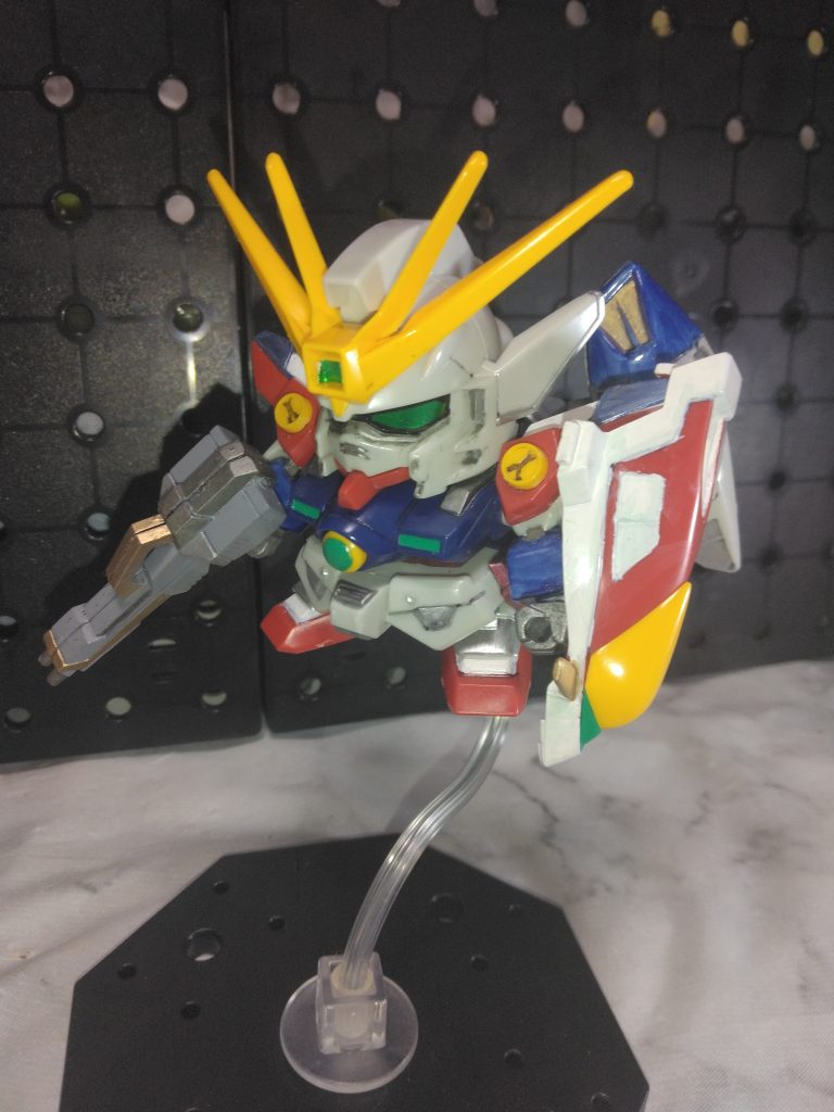 部分塗装は自分のHGを参考に色味を追加。見違えるようになりました😅