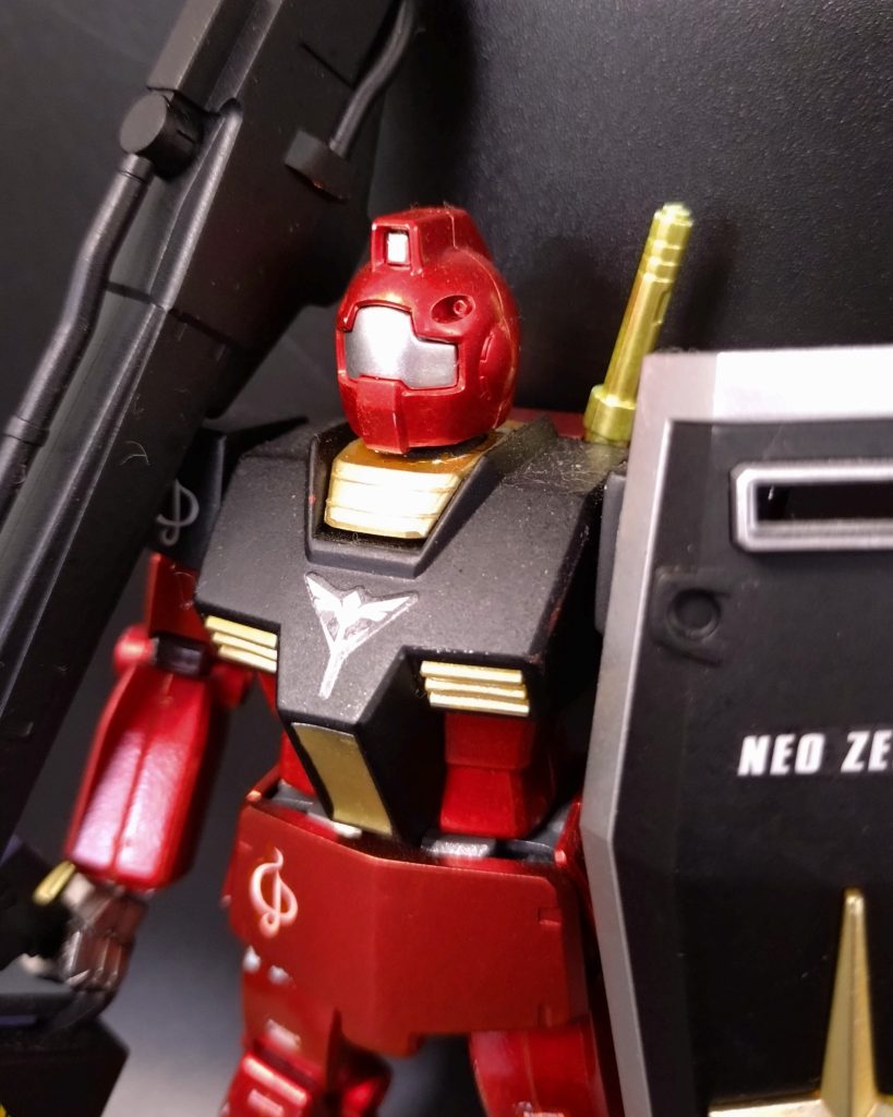 hg　ジム　ガンダムマーカーで全塗装–2枚目/制作者：bonchan