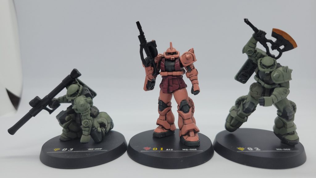 ザクII（ガンダムアッセンブル）–2枚目/制作者：ユユスケ