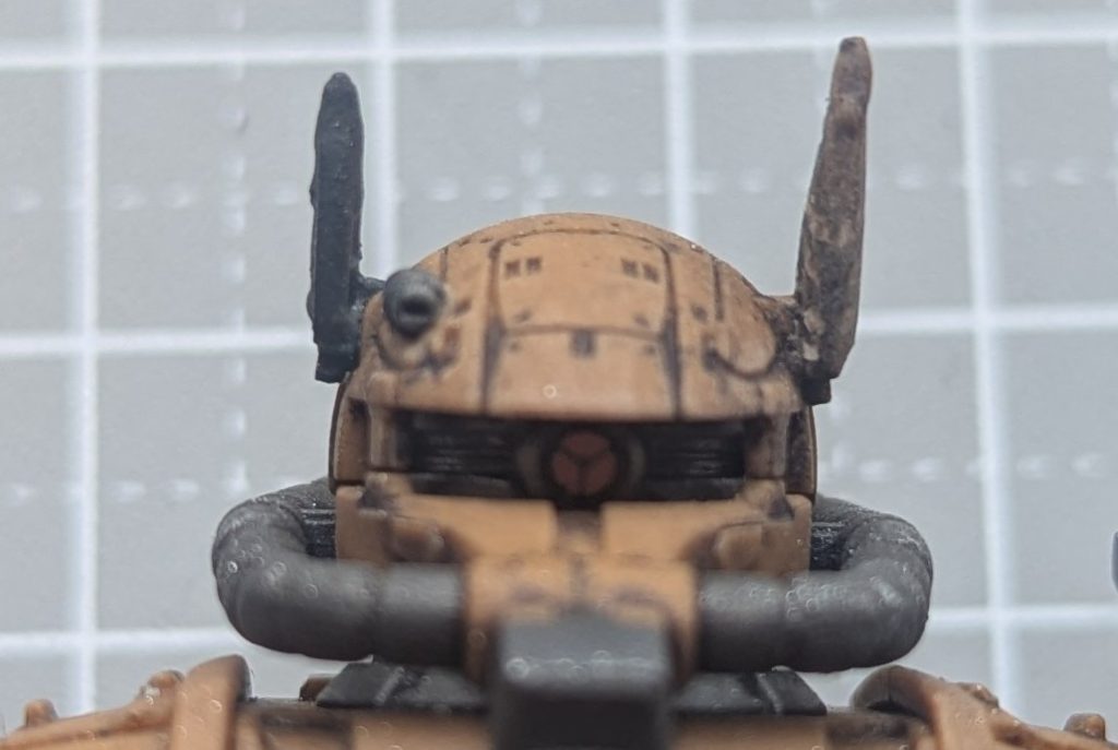 ヘッドパーツ改修、前作と同じ改修