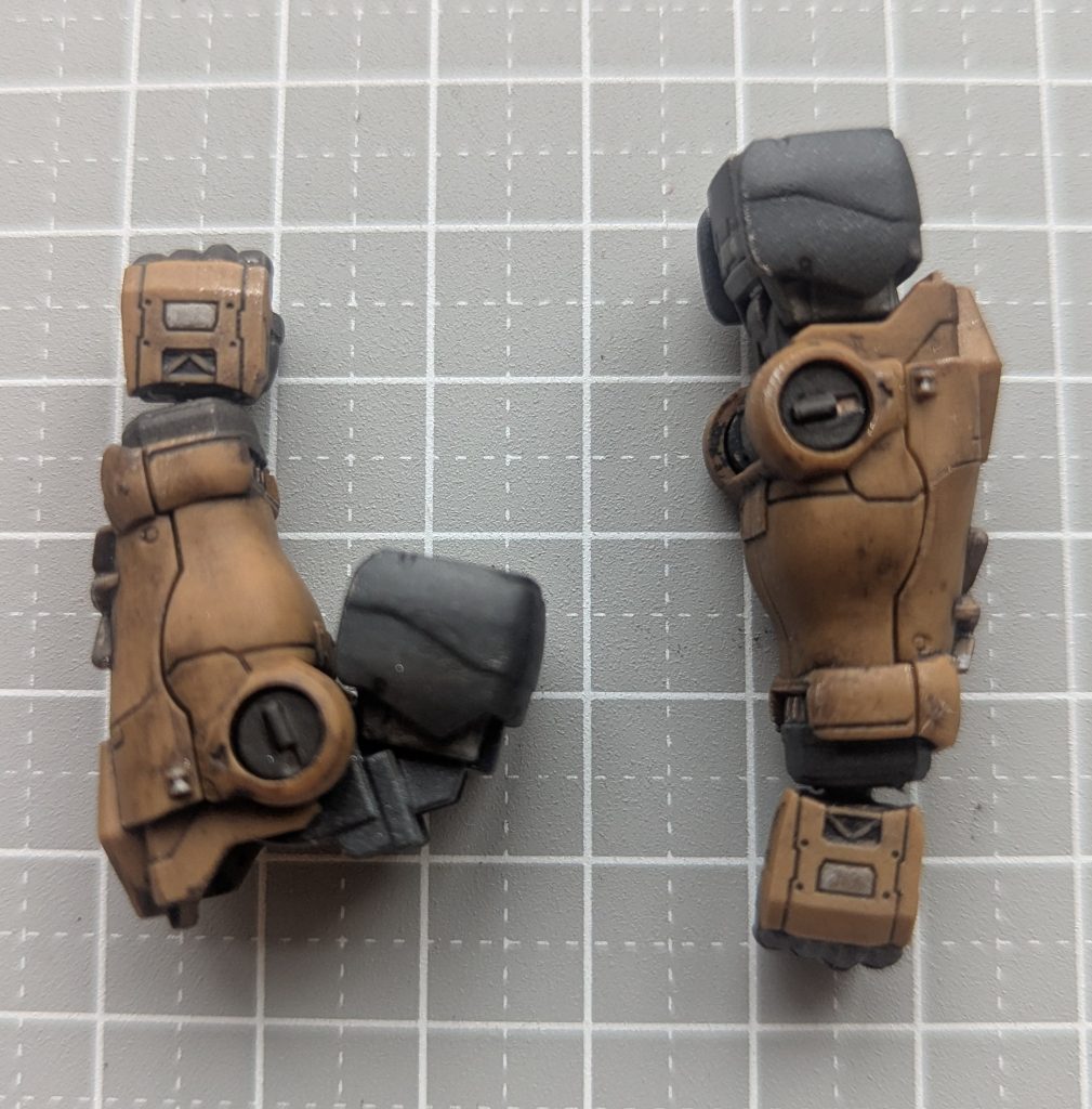 腕部改修、前作と同じ改修…最近の復讐のレクイエムキットのマイブーム改修(^_^;A