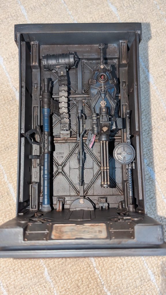 武装納庫状態。