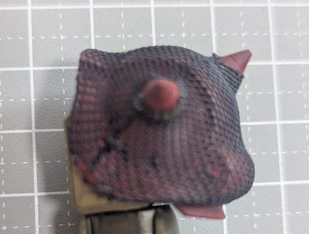 ■スパイクアーマー網で分かりづらいですが、前作と同等の改修。