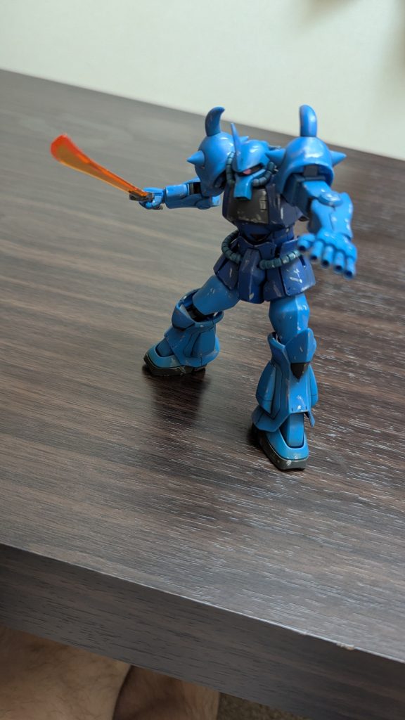 汚し塗装やってみましたシルバーの塗装剥げやりすぎかな🤔‪❔