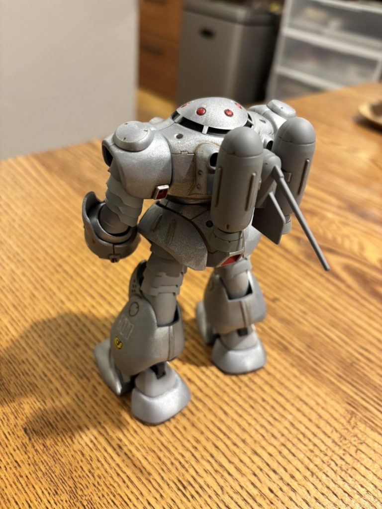 メインカラーシルバー関節グレー部分塗装デカール