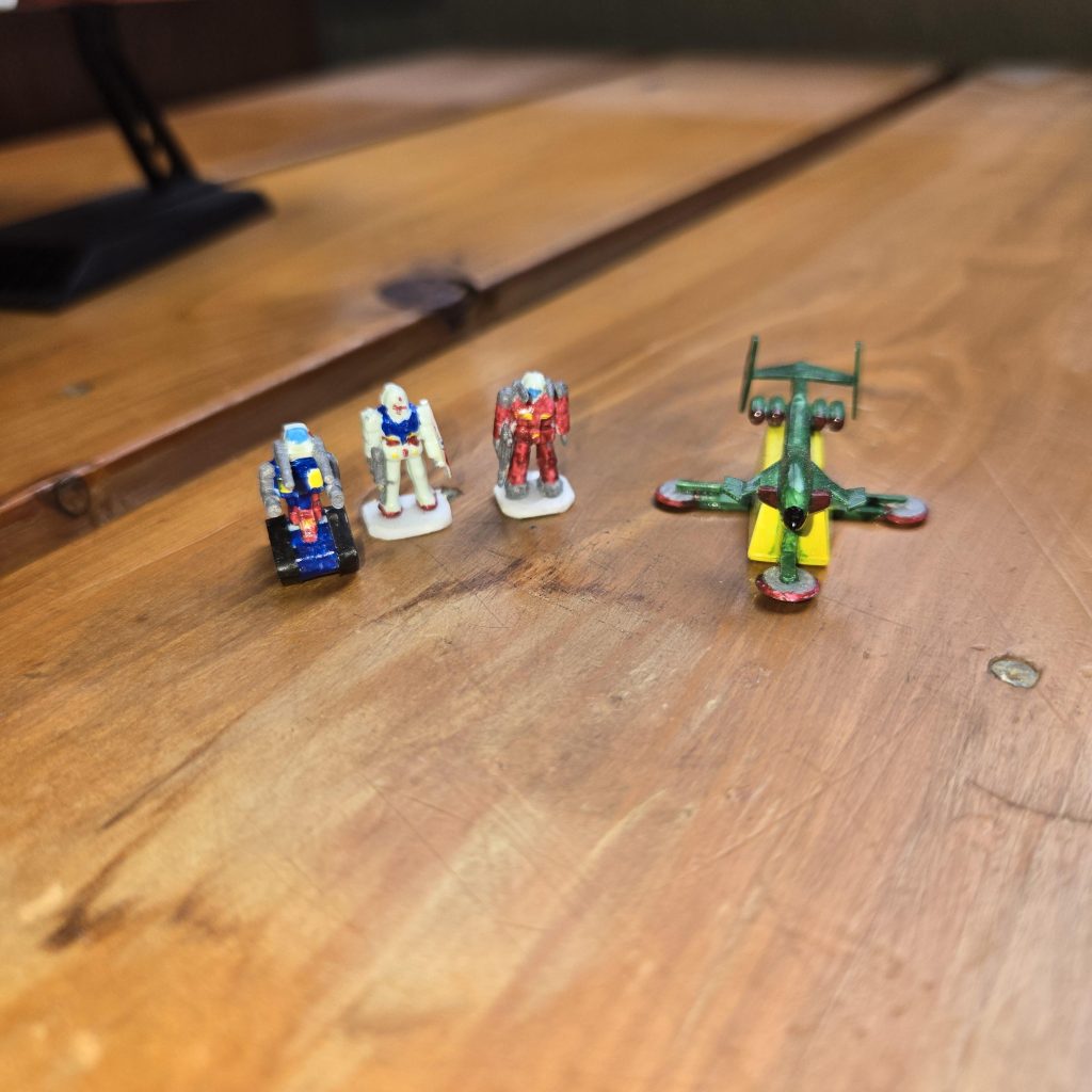 一番の苦行(笑)1/1200MSとガンペリー