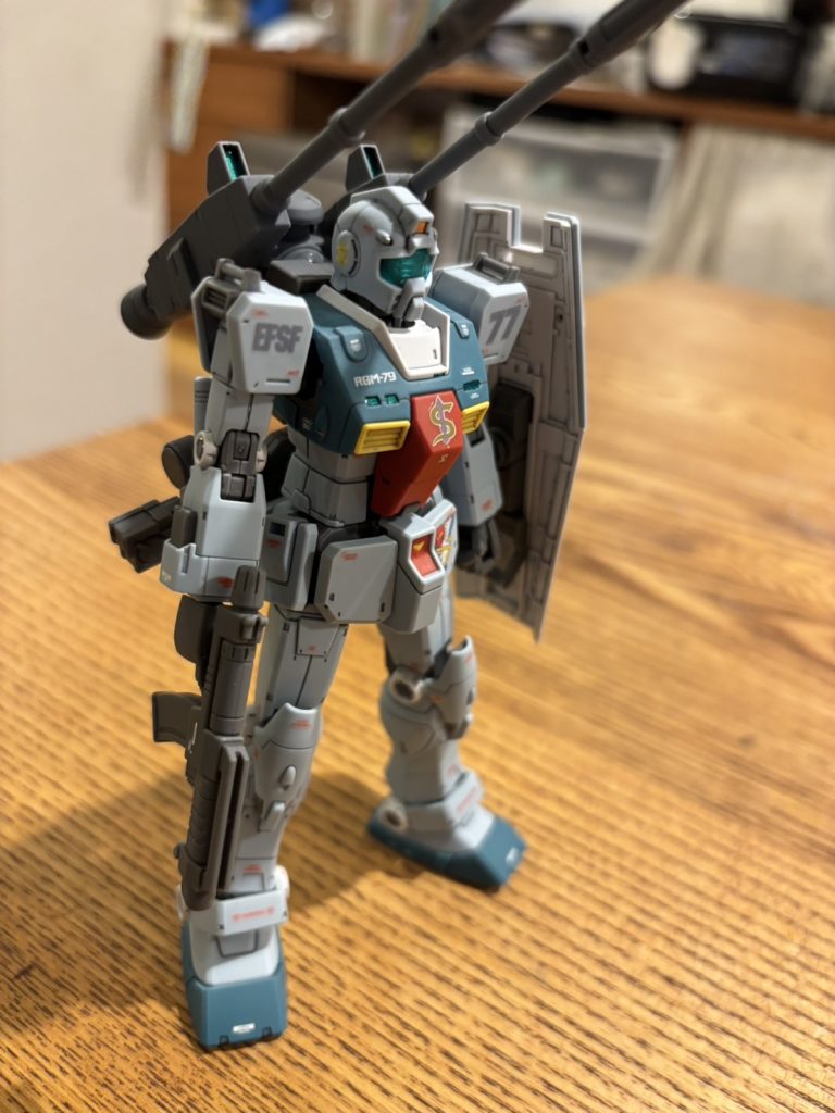 このスレッガー専用ジムも中古店から購入しました!何故だかククルス・ドアンシリーズが安くなってた時があったので迷わず購入笑