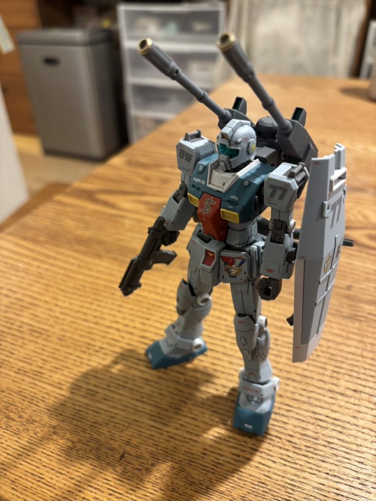 HGスレッガー専用中距離支援型ジム–2枚目/制作者:レモンサワー