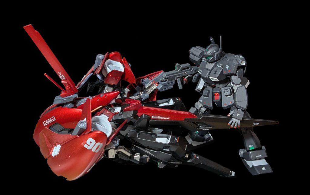 キハールIIも呼んで原作再現モンシ⋯ドナルドがダイアナ機を盾にするシーン