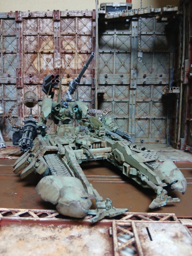 長い!背中の武器はちゃんとしたの作ってあげたいな〜