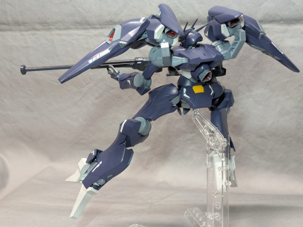 バーニア各所の中を赤くしてしまうサガ。