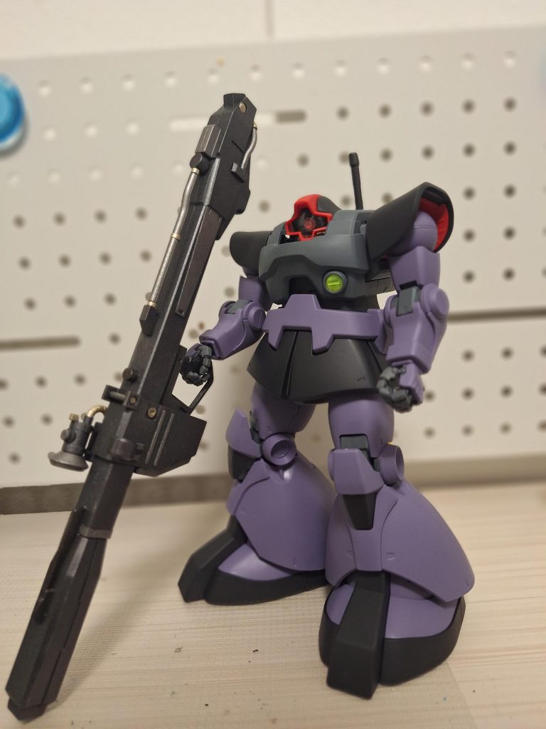 重厚なMSはめちゃくちゃかっこいいなぁ。武器塗装も楽しかった。 ご覧頂きありがとうございました。