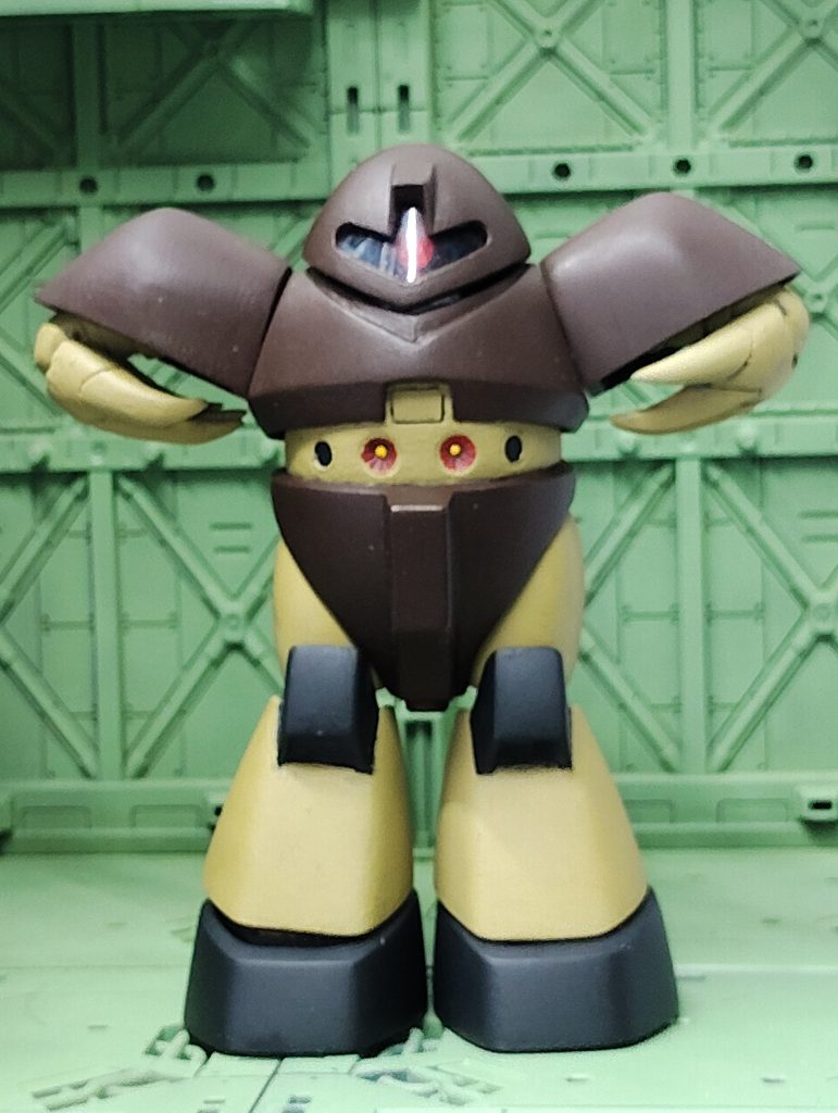 脚部収納潜航モード完成