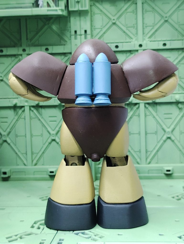 潜航モード背面