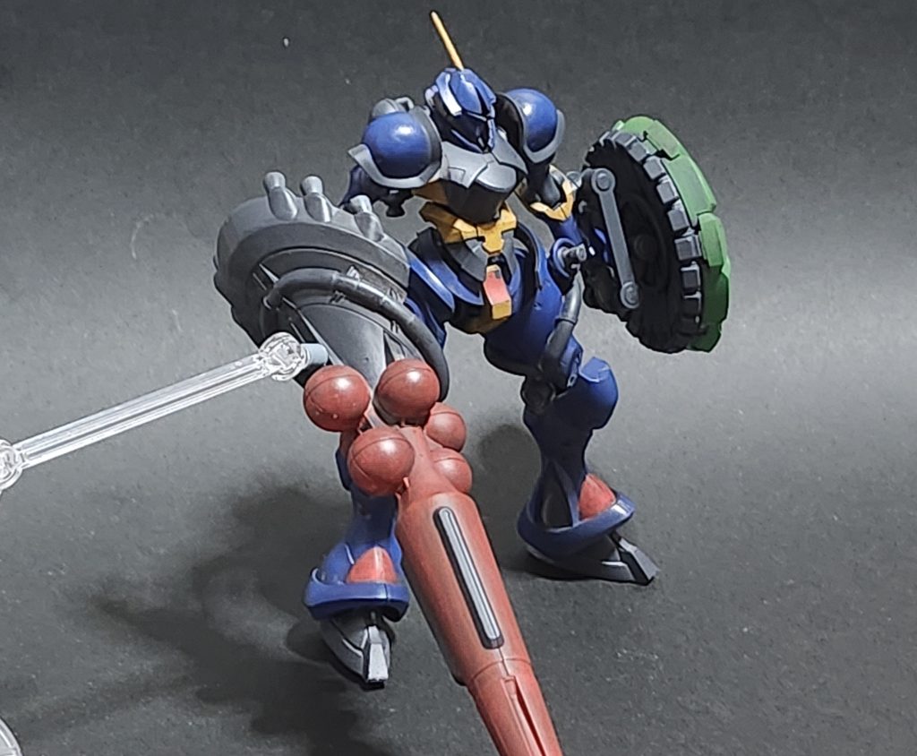 黒立ち上げ筆塗り。ハクジがでかくてたいへんでした。