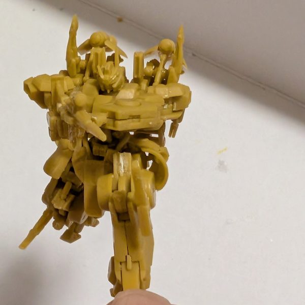ガンダム　アーティファクトのシルヴァ・バレト・サプレッサーをナラティブのシーンでポージング。ガランシェールに乗せたいなあ。（3枚目）