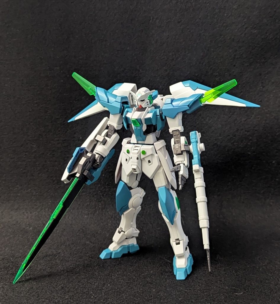 着地状態ネーミングに関してはアメイジングエクシアとエクシアグレイスを合わせると名曲アメイジンググレイスになるというお遊びもあります