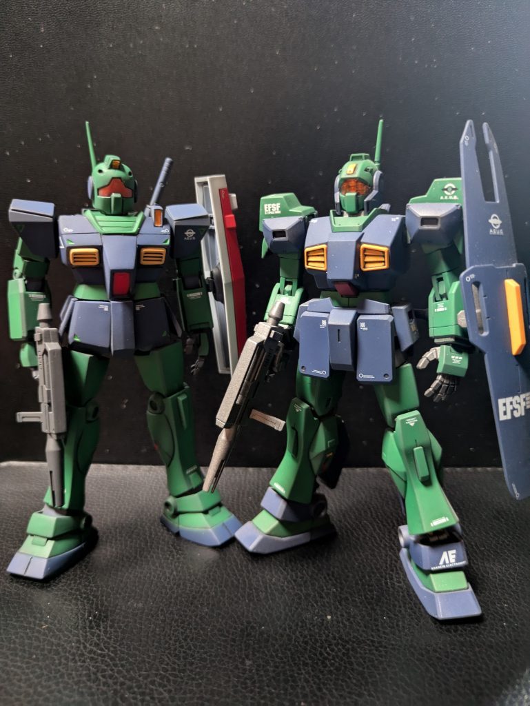 元ネタのネモさんと、確かにジャブロー降下時に混ざって出動してますね。