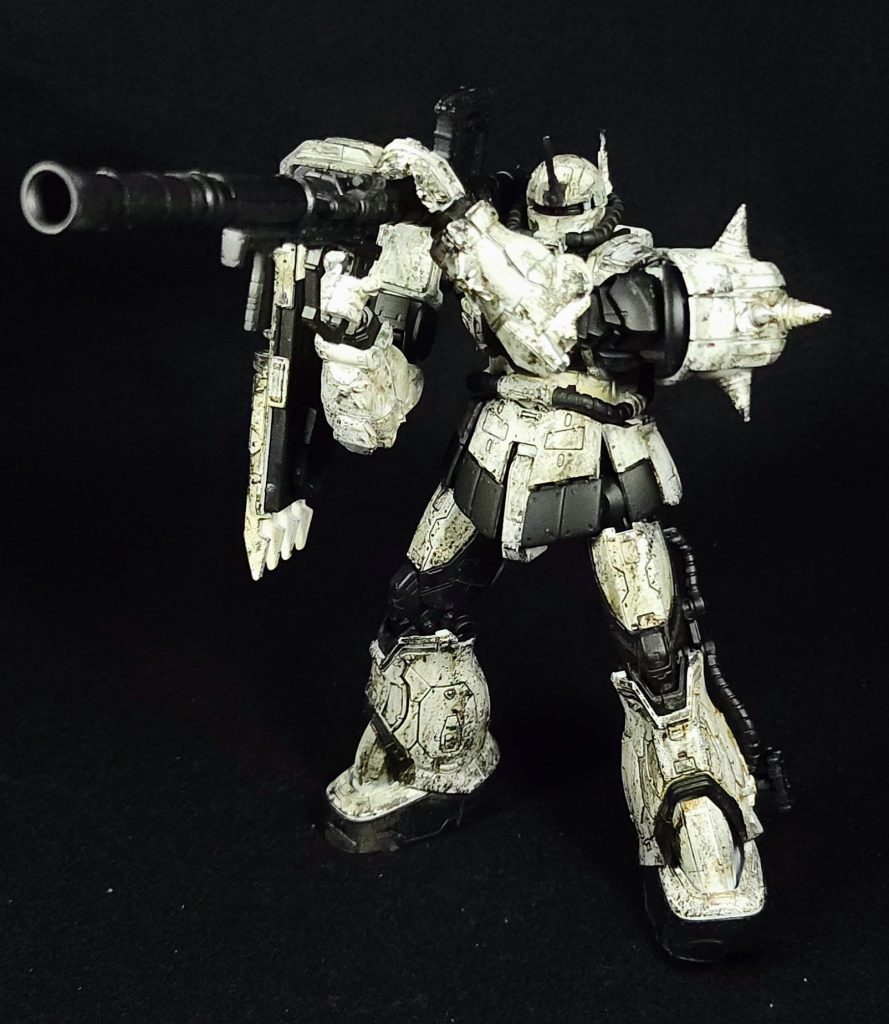 ザクII F型ver.ホワイトオーガー–4枚目/制作者：塗装狂主任