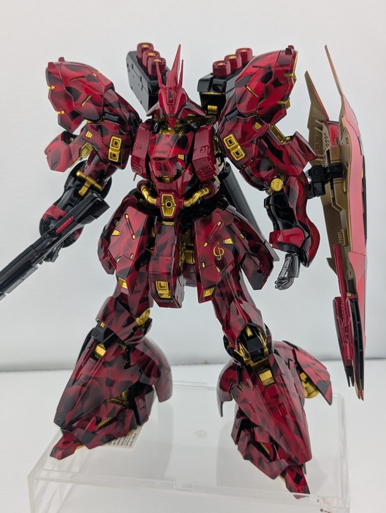 テカテカに綺麗に塗装出来ました✨