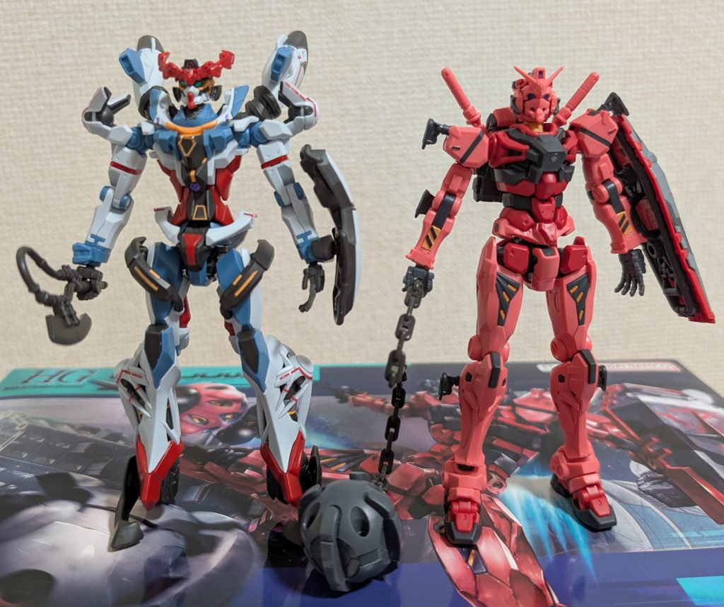 ジークアクスとも並べます。