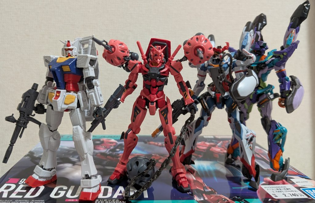 最後は「GQuuuuuuX」の全ガンダムの揃い踏み。