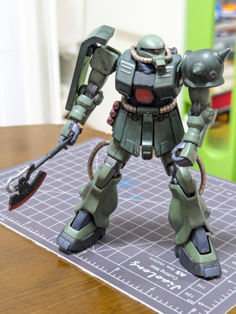 ヒートホークもちょっと色が気になったので変えています。