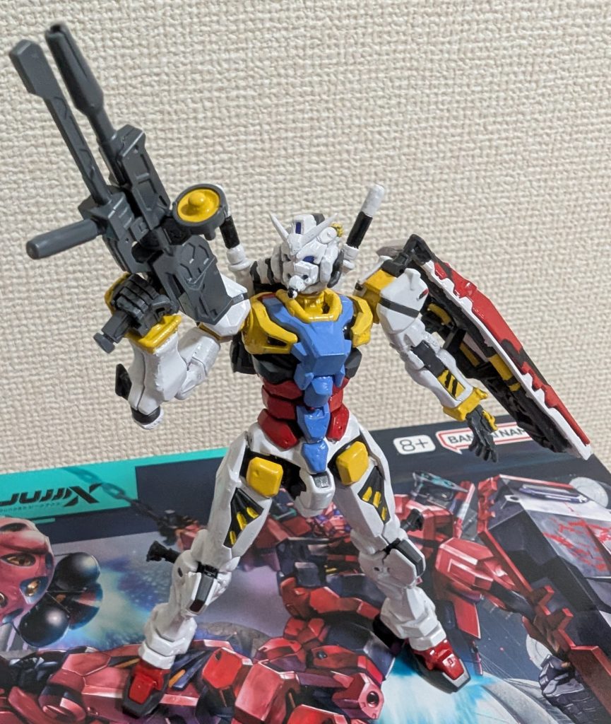 スコープ部分も黄色に塗ってます。