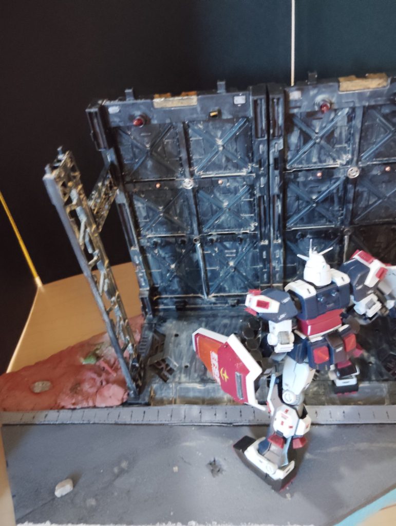 側溝も作ってみた