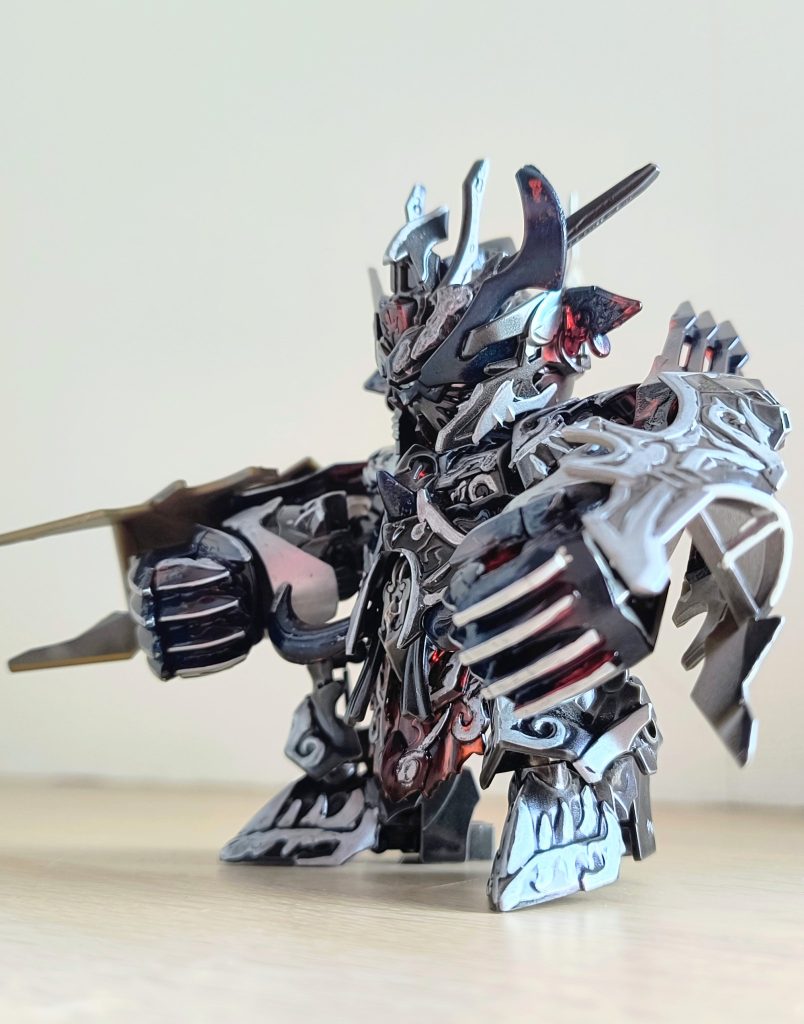 邪悪な感じになりました。