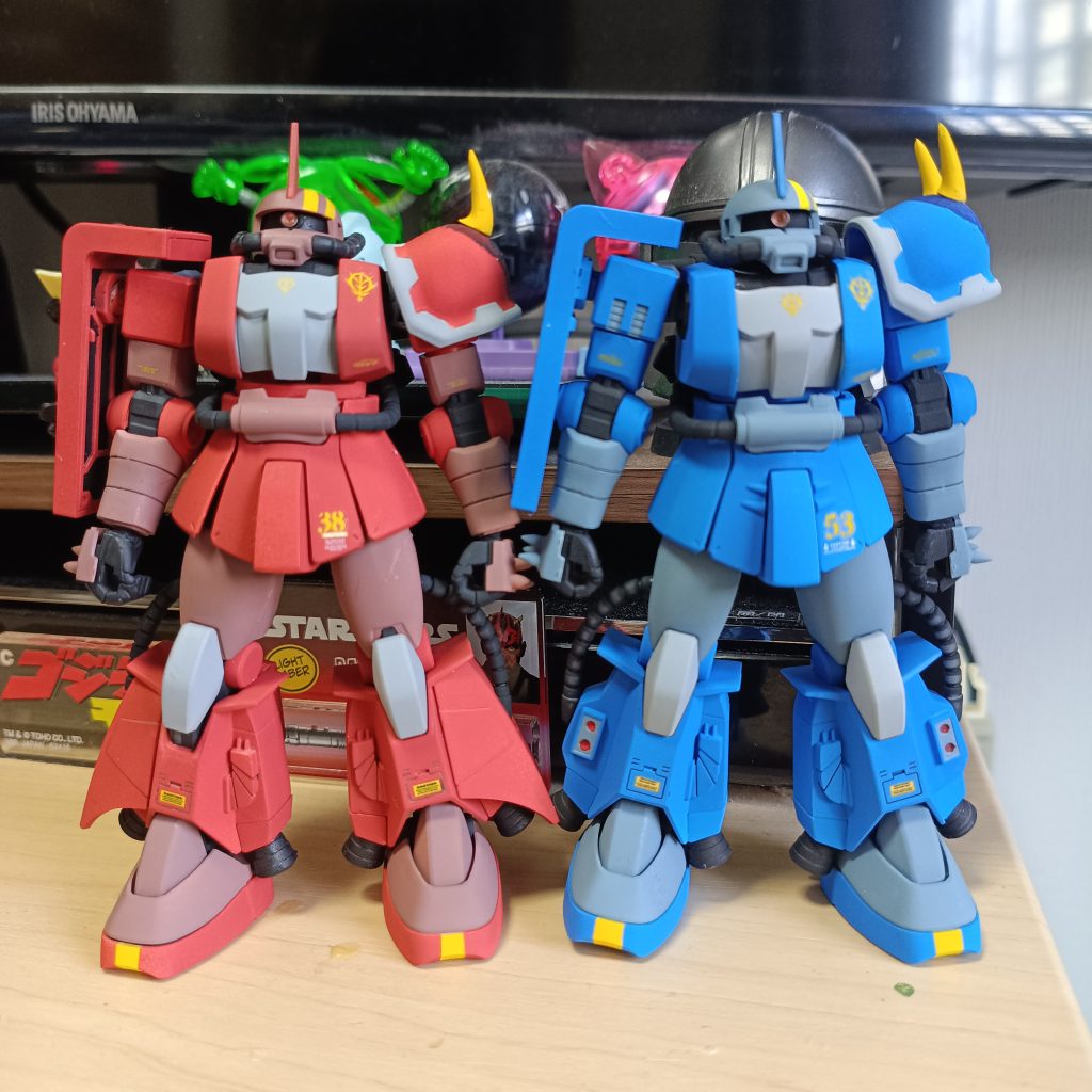 カート・ラズウェル＆ロビン・ブラッドジョー専用高機動型ザクII–4枚目/制作者：keipalu