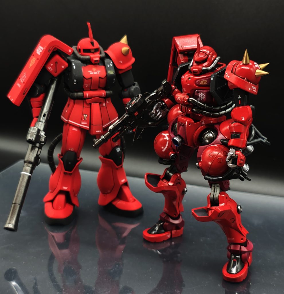 以前製作した宇宙歴バージョンと並んで