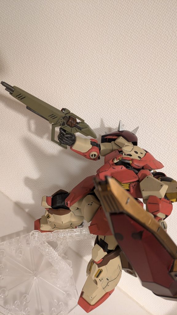 HGUC メッサーF01型クリアカラー（筆塗り全塗装）–4枚目/制作者：tomzoh