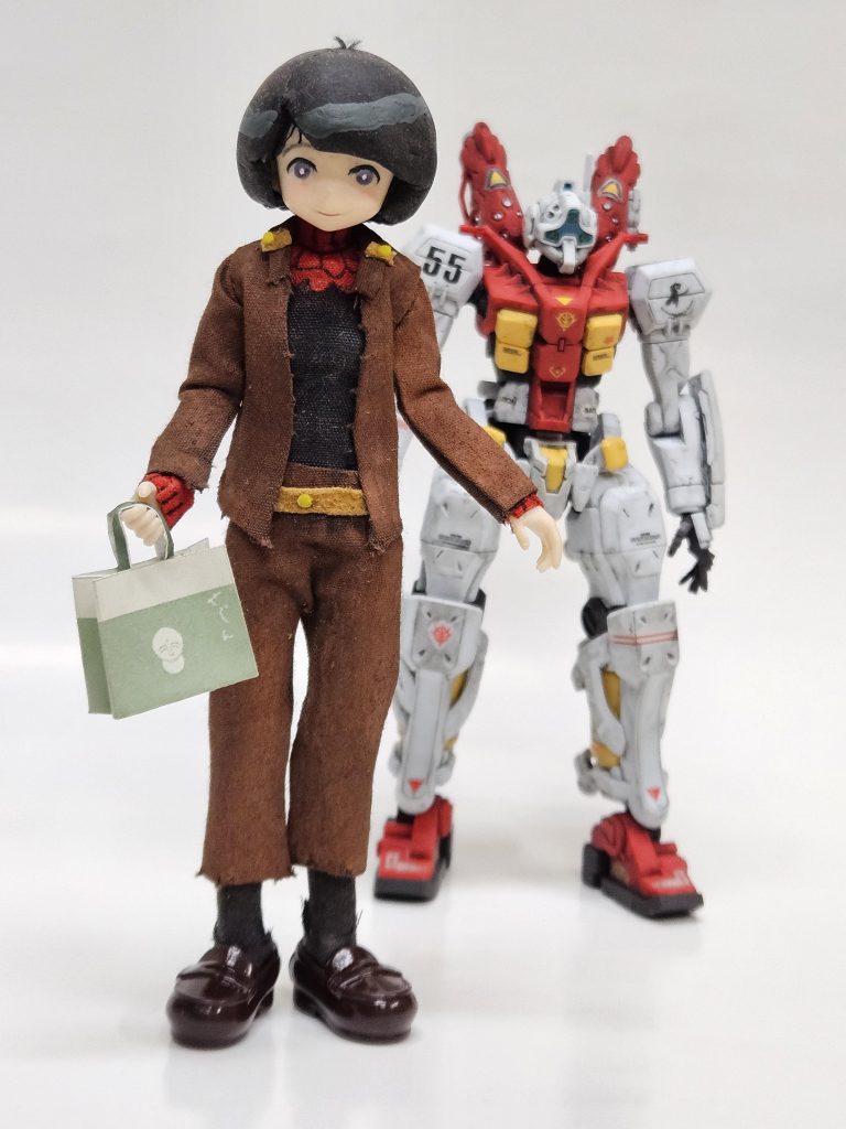 ただアップにするとかなりみすぼらしい…。っていいうか、今気付きましたが、これってガンプラじゃないっすね。