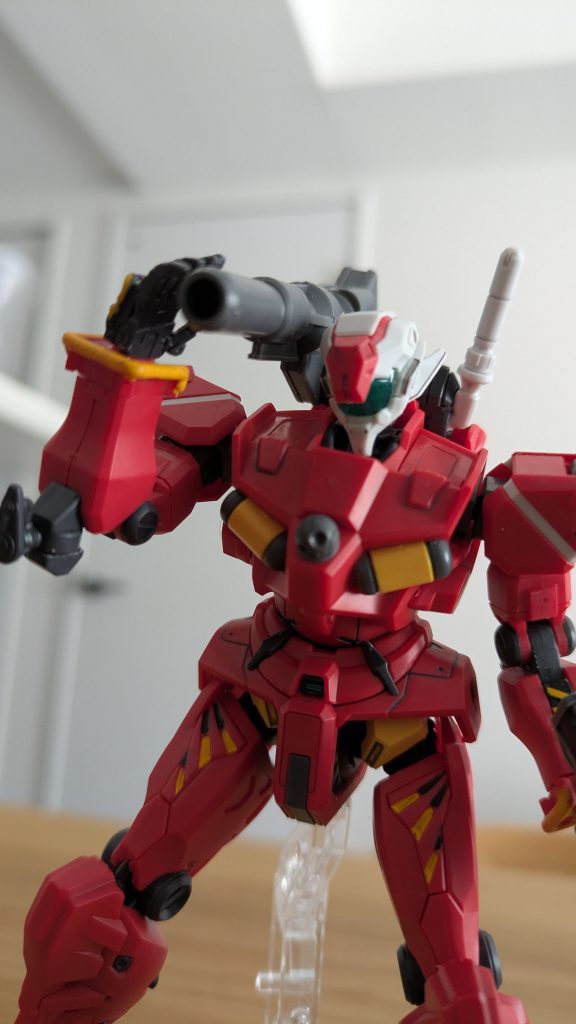 今回の工作部分塗装墨入れイエロー部分を塗装してます。シタデルカラーは隠蔽力も高くて、発色も良いので気にいました！