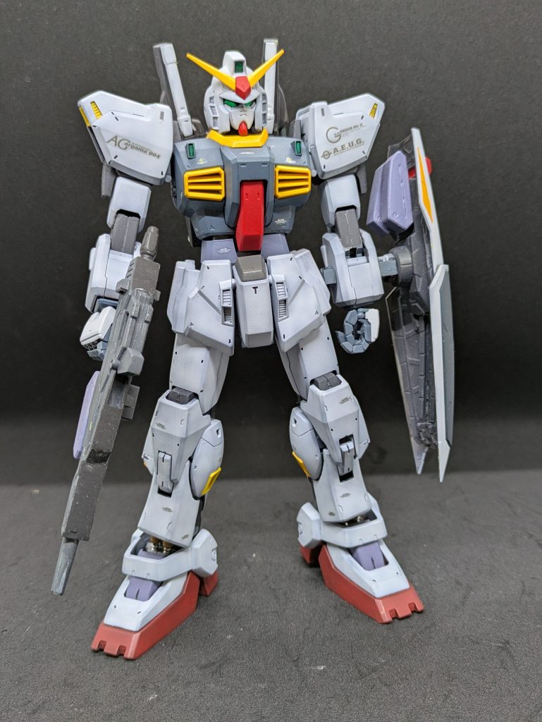 MGエゥーゴカラー　その1そして最後にMGです。これも元はティターンズカラーです。なかなかエゥーゴカラーとは出会いません（笑）