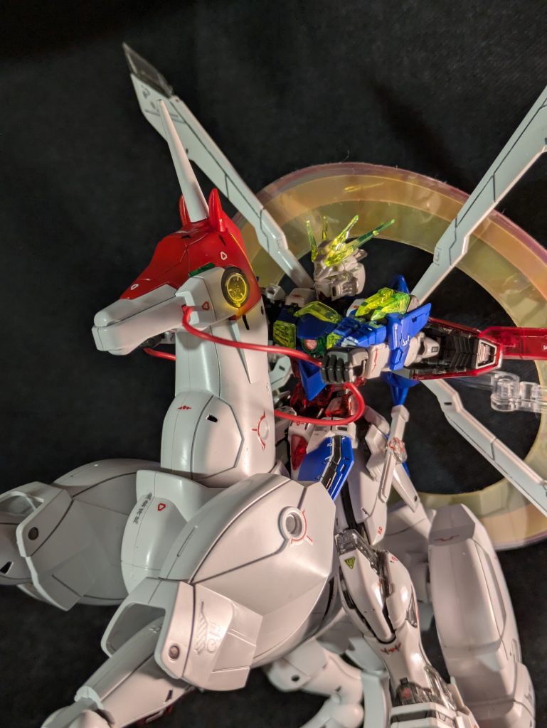 最後にハイパーモードで騎乗させました。迫力が物凄いですね。ここまで見て下さってありがとうございました!!