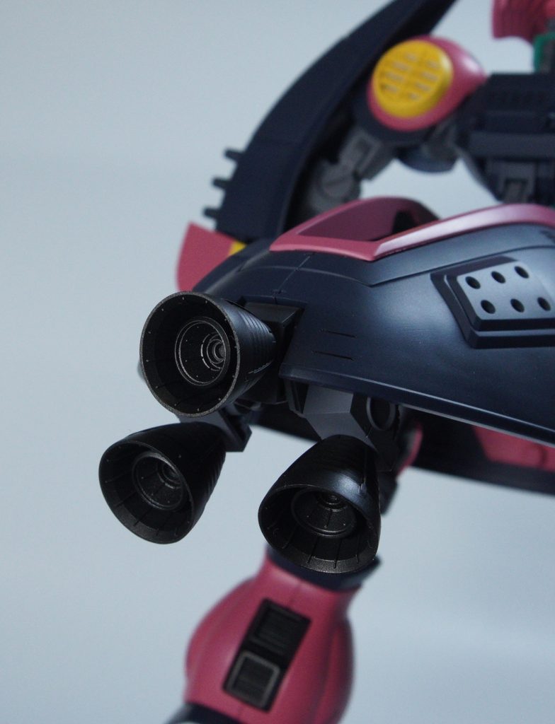 バーニアは二重に。