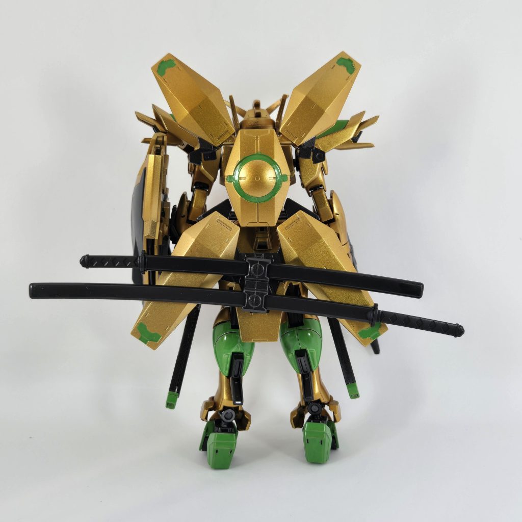 黄緑の部分はリンプラカラーのステラグリーンを使用しているのでバックパックの塗り分けもやりやすかったです。