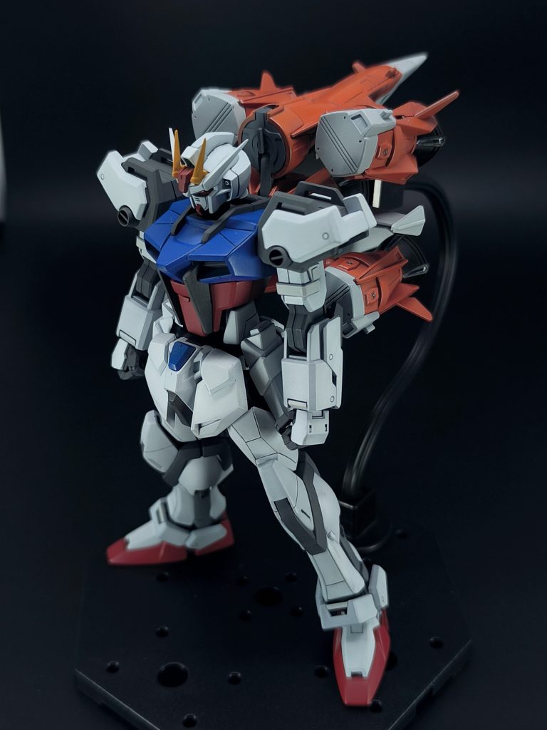 一応、自立するが念の為スタンド用意。股間にぶっ刺すのは嫌で、こうなった。