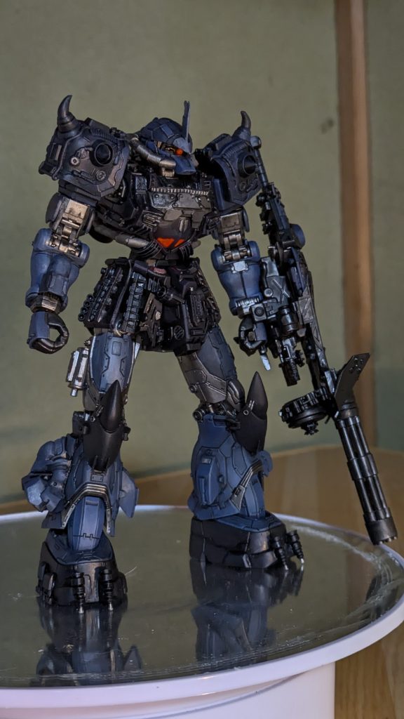 怯えて竦む恐怖のグフカスタム–3枚目/制作者:Mio ガンプラ会