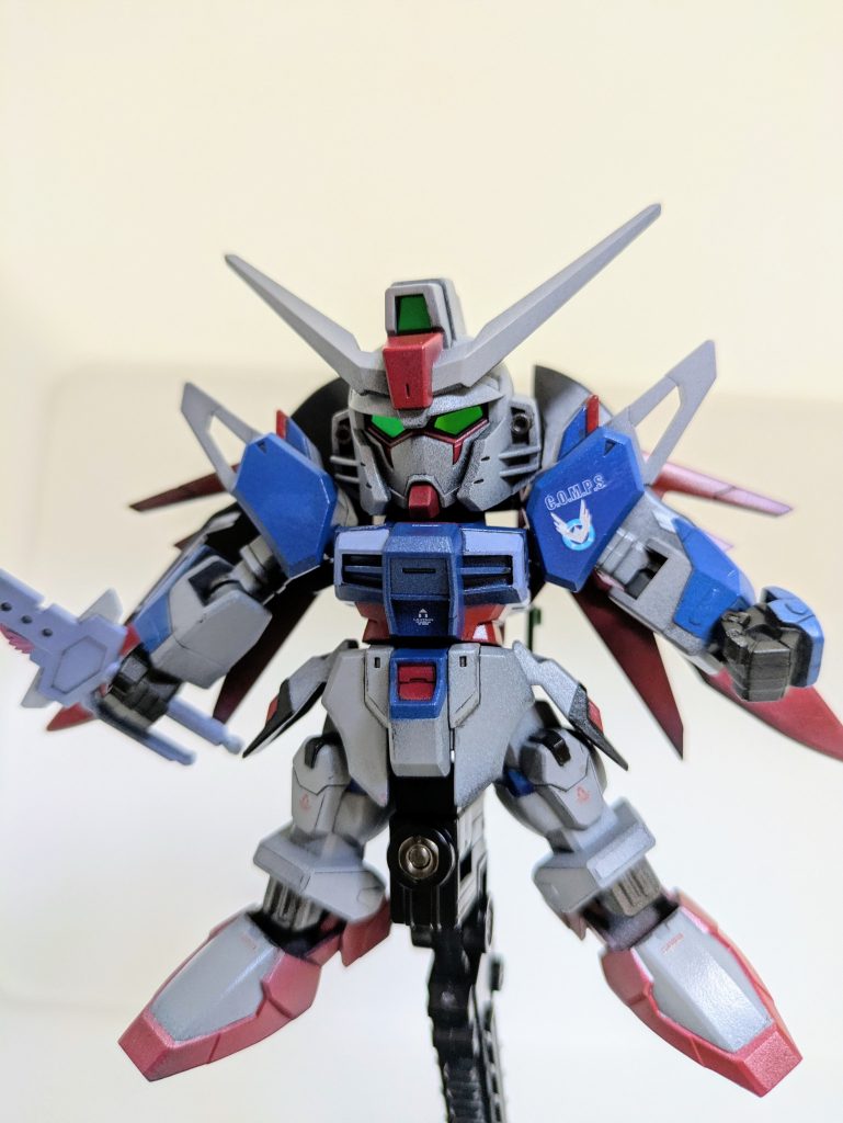 あの時とは違い塗装の順番を考えたり下地の色を意識したり、デカールを貼ったり色々と勉強した事を実践できるようになってきました。