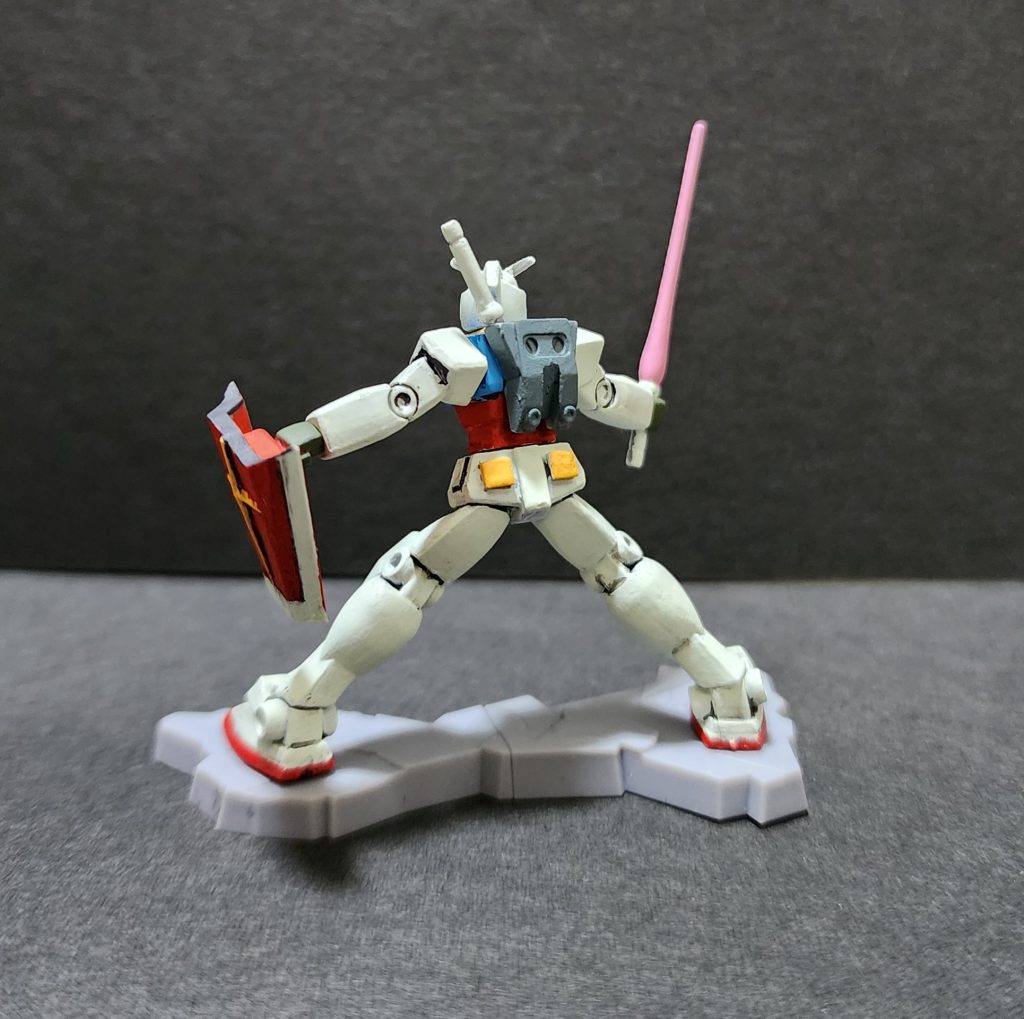 後ろからシールドの塗り分けもなんとなくってことで