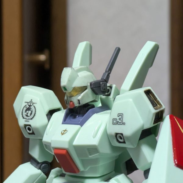 HGUC ジェガンJ型(F91)デカール貼り完了!設定上
