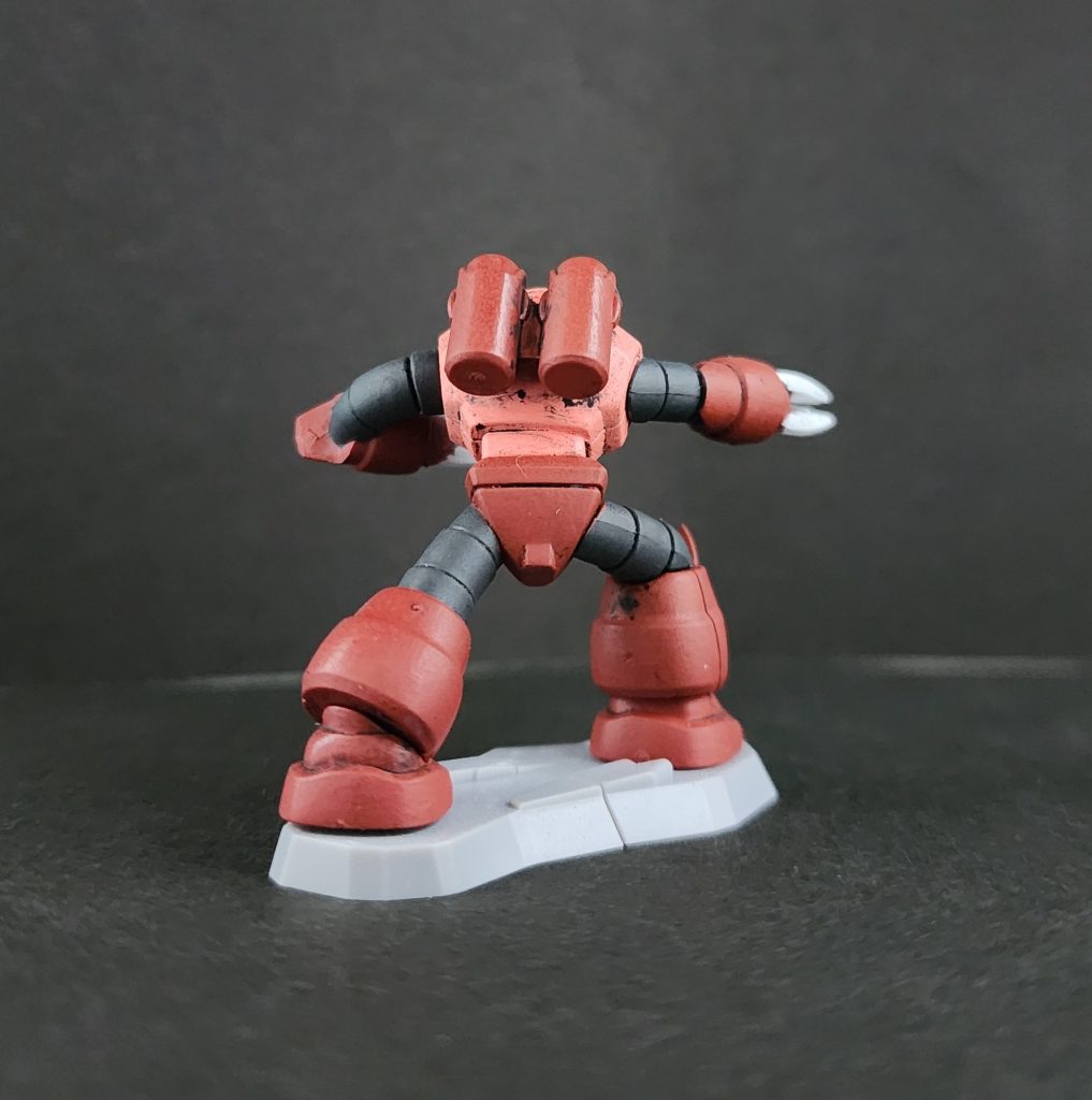 後ろからジムと合わせて戦うシーンは作りたいですね