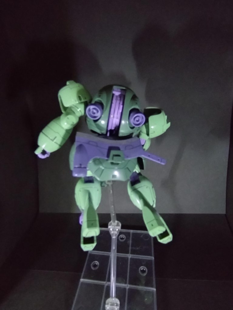 スラスターも塗るべきだったとこの写真で思いました