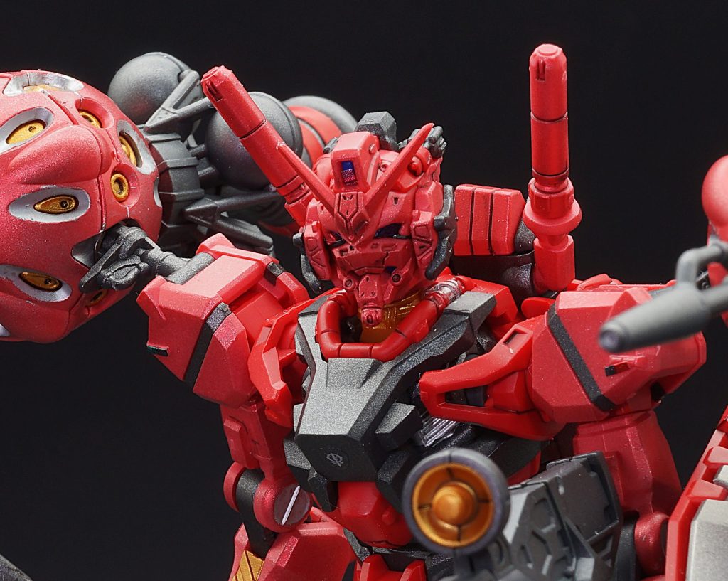 赤いガンダム全塗装–4枚目/制作者：あるむ
