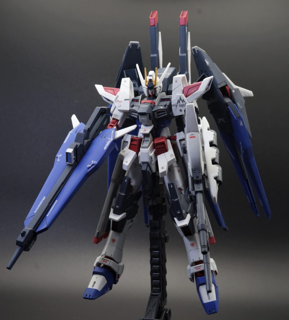 HGBF　アメイジングストライクフリーダム全塗装–2枚目/制作者：あるむ